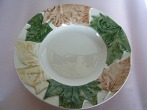 陶器スープ皿(ニレの木)